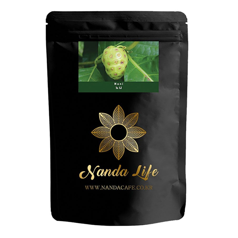 Nanda Life Premium Noni Tea 50 Tea Bags 100% Pure Natural Superfood Tea Caffeine-Free Daily Polyphenol Care 